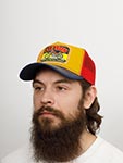 Бейсболка STETSON арт. 7761163 TRUCKER CAP MOTOCROSS TEAM (оранжевый / синий)